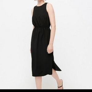 J crew  button back midi dress